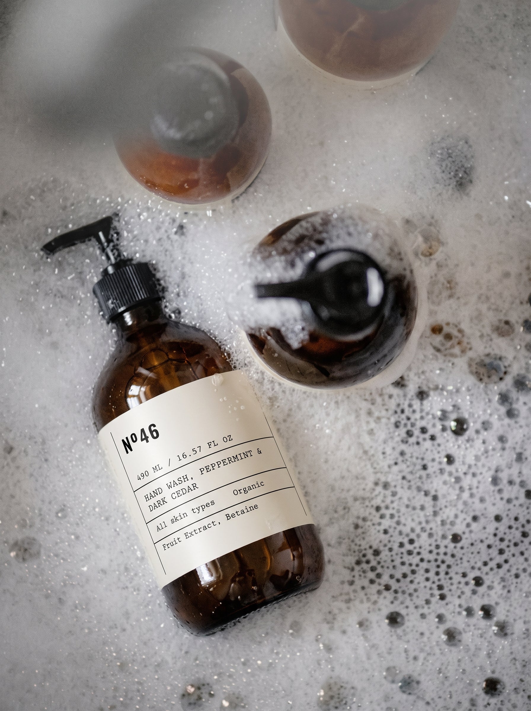 Hand Wash Peppermint & Dark Cedar