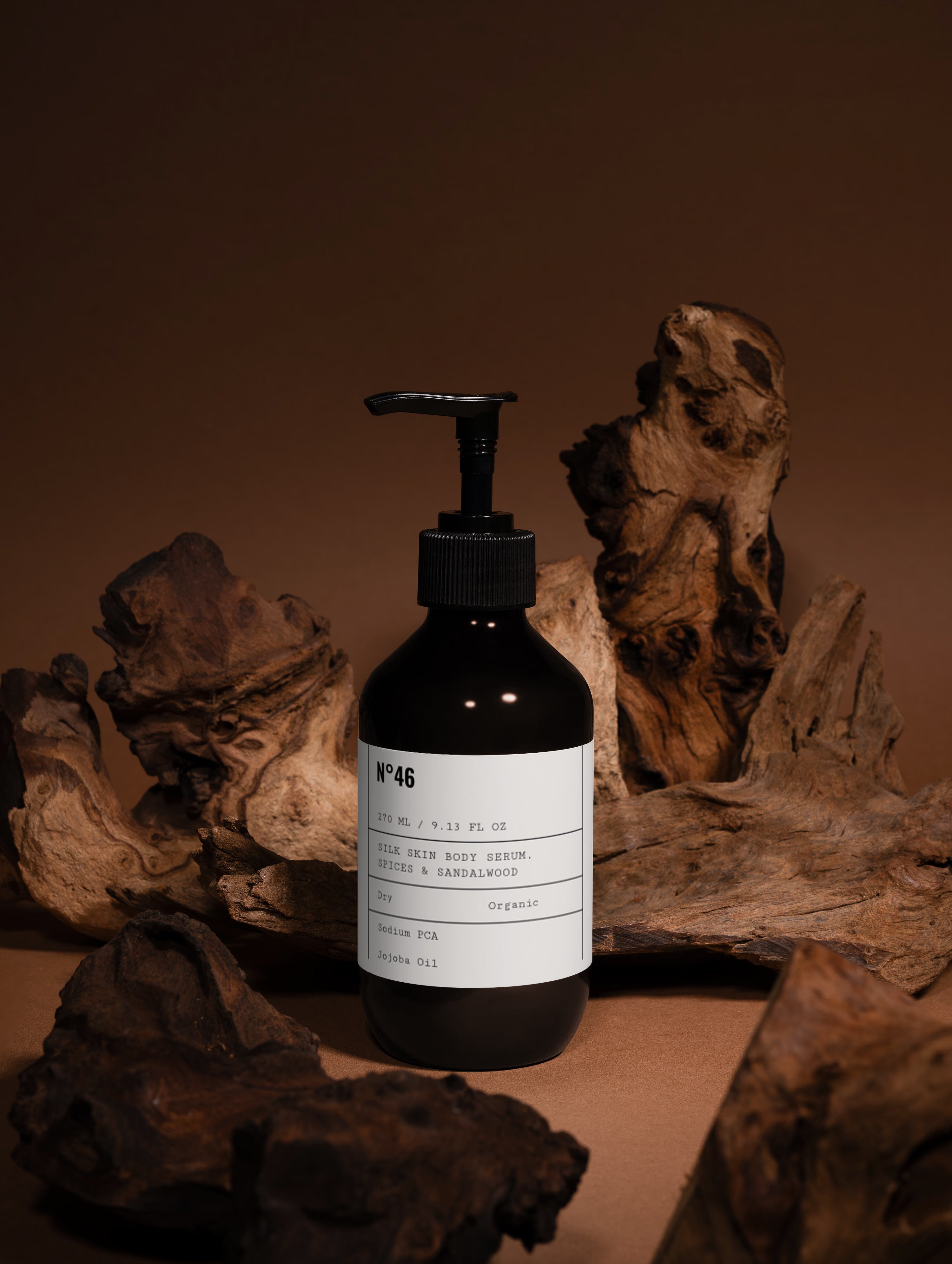 Silk Skin Body Serum, Spices & Sandalwood