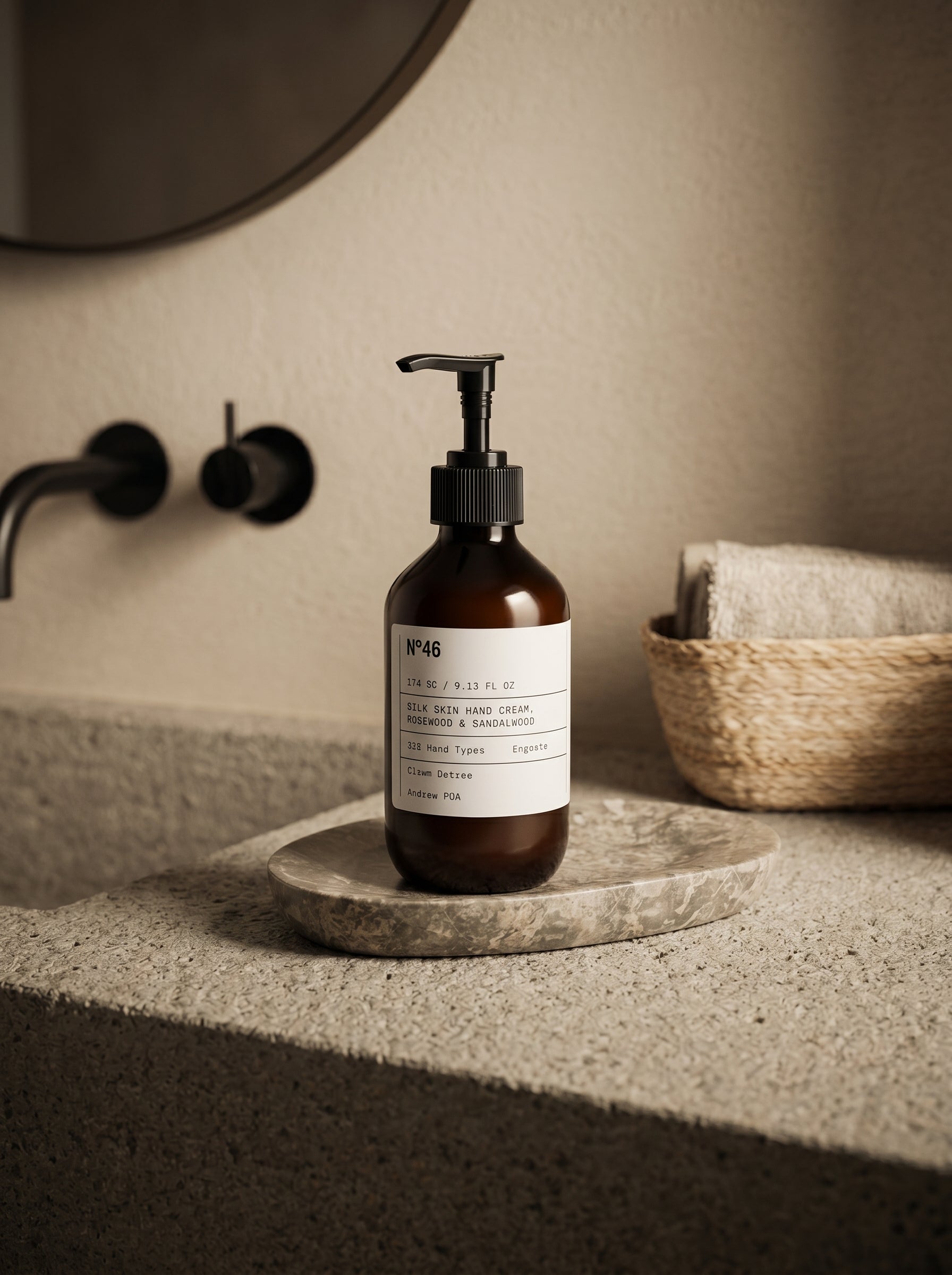 Silk Skin Hand Cream, Woody Amber & Leather