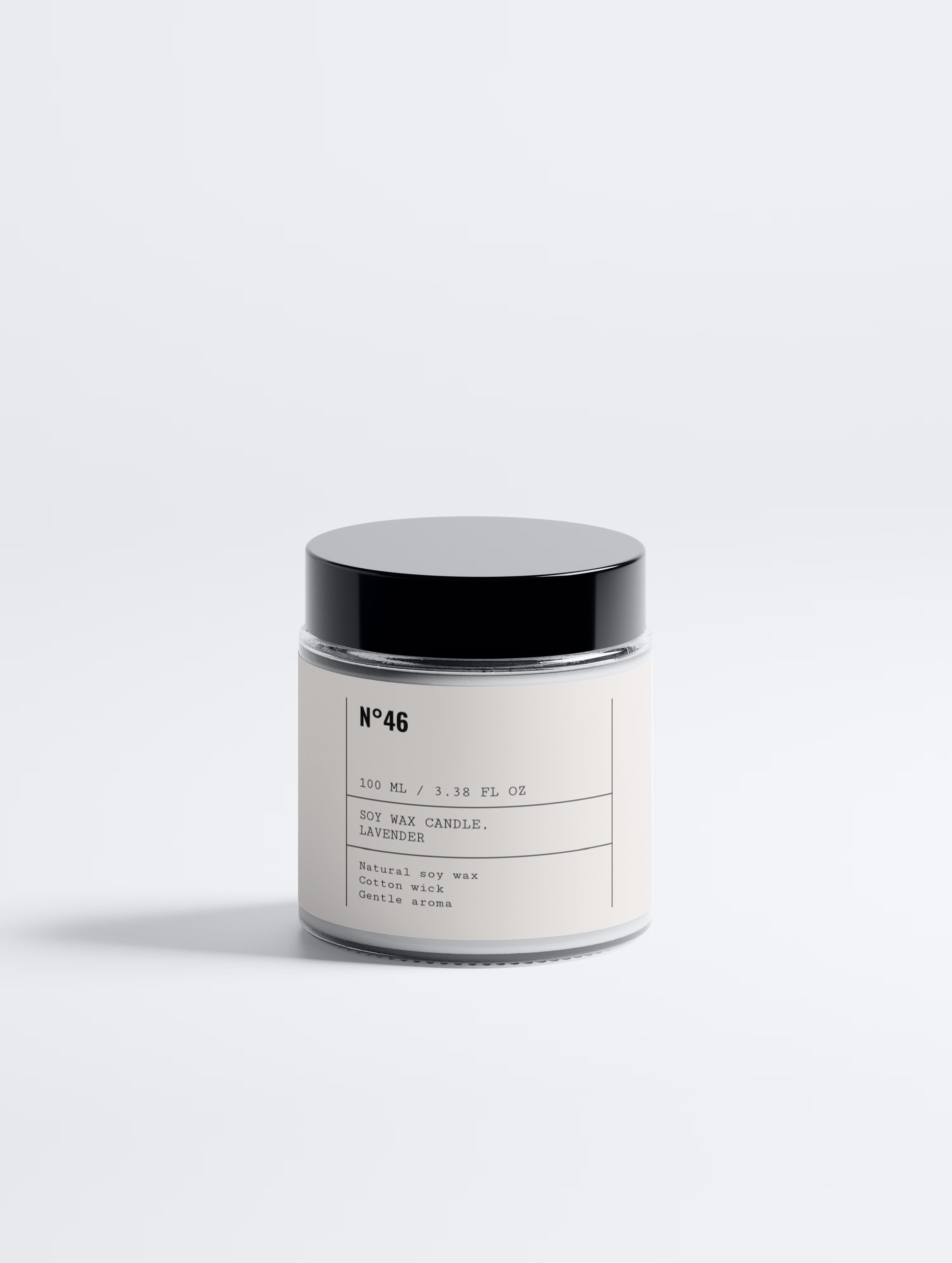 Soy Wax Candle, Lavender