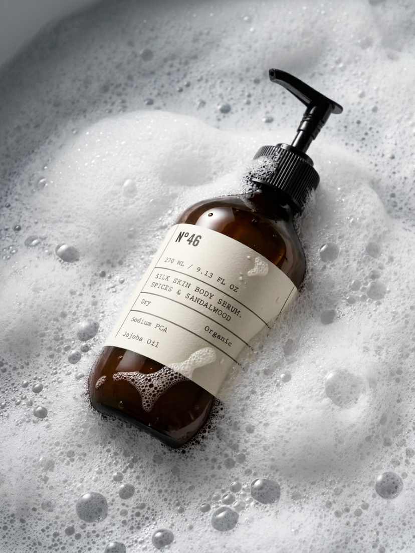 Silk Skin Body Serum, Spices & Sandalwood