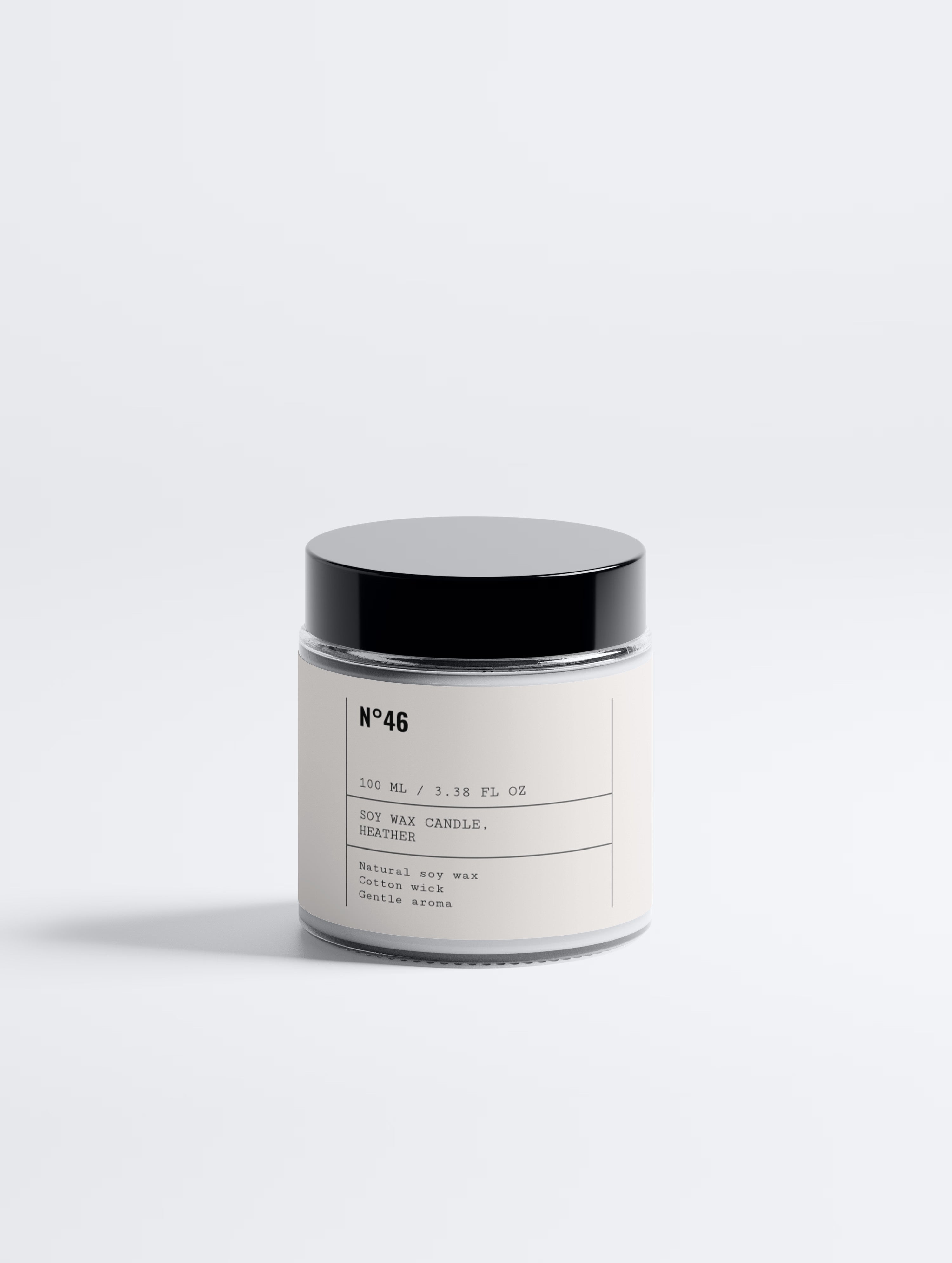 Soy Wax Candle, Heather