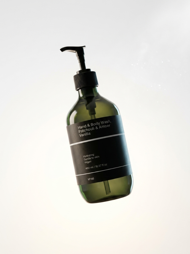 Hand & Body Wash, Patchouli & Amber Vanilla